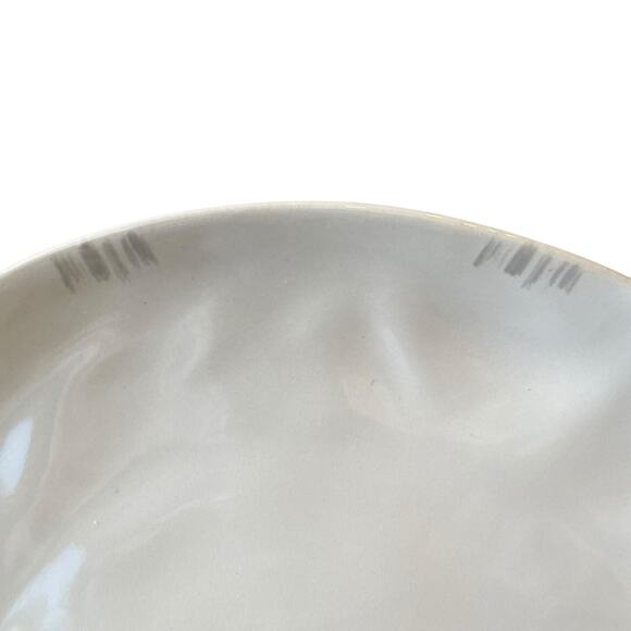 ELI + ANA Whimsy SKIING SANTA Dinner Plate Set of 4 Ceramic Christmas Holiday - Picture 13 of 16